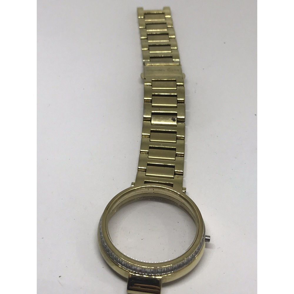 Michael Kors MK Watch Band Bracelet Links Case Woman’s Parts Used 20mm Z406